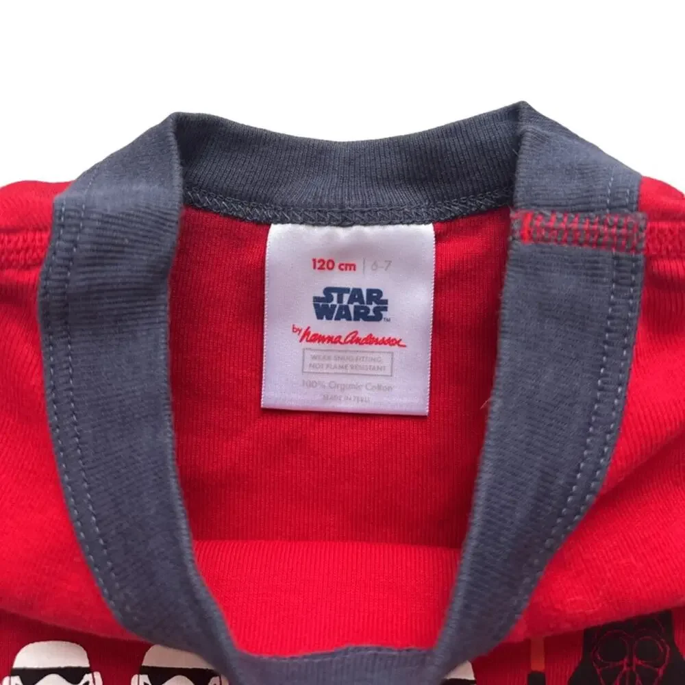 Hanna Andersson + Star Wars Storm Trooper Pajamas Size 6-7